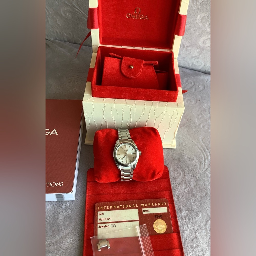 Ladies OMEGA AQUA TERRA Watch GORGEOUS ❤️‍🔥❤️‍🔥